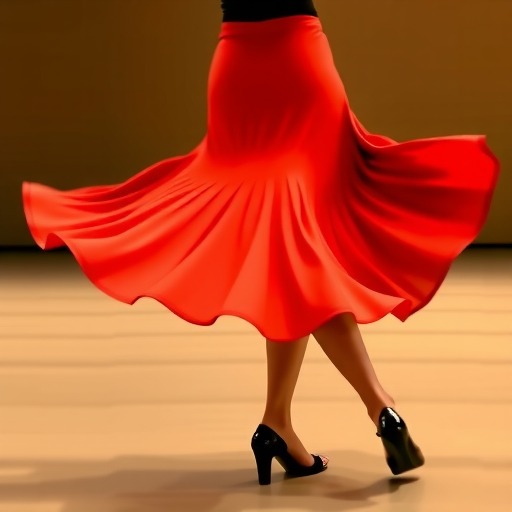 拉丁舞裙摆标准长度与转速技巧掌握指南