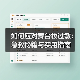 如何应对舞台妆过敏：急救秘籍与实用指南（图1）