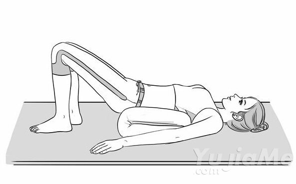 半桥式 瑜伽“睡眠三招式”胜过安眠药(图3)