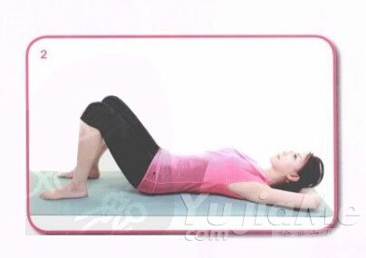 骨盆时针与桥式变化式：活化骨盆与脊椎，缓解腰酸不适(图3)