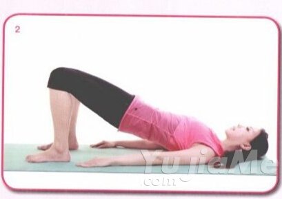 骨盆时针与桥式变化式：活化骨盆与脊椎，缓解腰酸不适(图5)