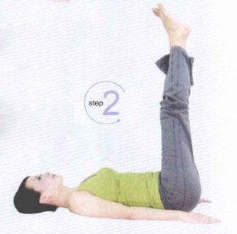 肩倒立式瑜伽动作分解：促进血液循环与体内排毒指南(图2)